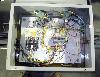  Unknown Rewinder, ~ 78" shaft, portable,